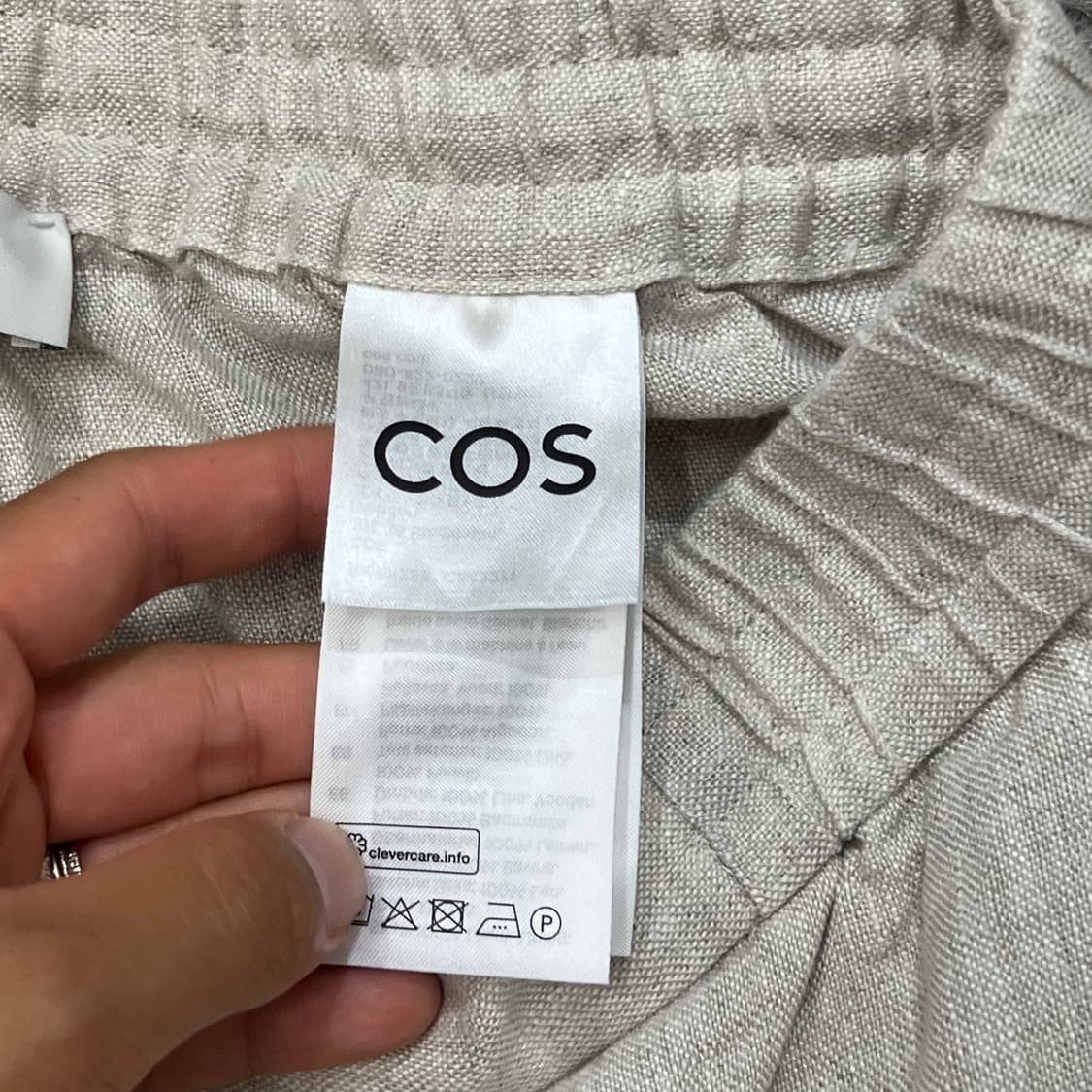 [우먼90] 코스 cos 린넨 반바지 상품이미지5