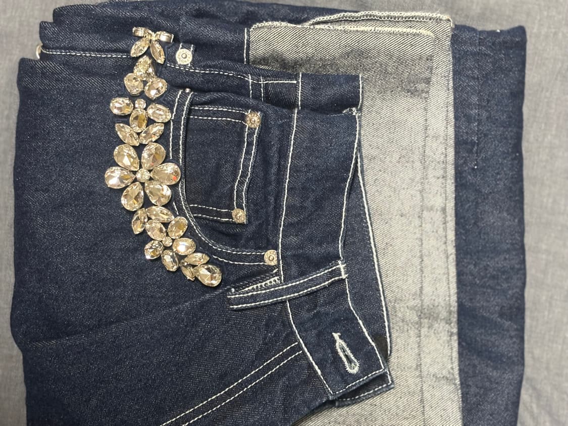 Simone Rocha SS25 데님팬츠 상품이미지6