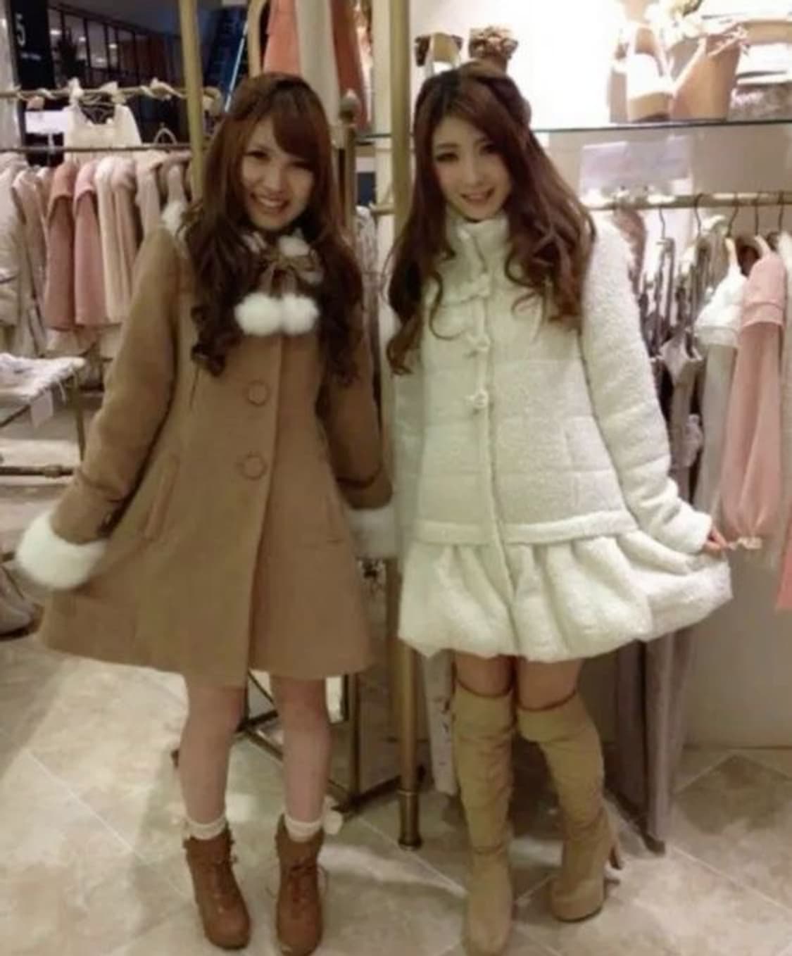 새상품 리즈리사 고전 리본 코트 히메갸루 라떼갸루 상품이미지1