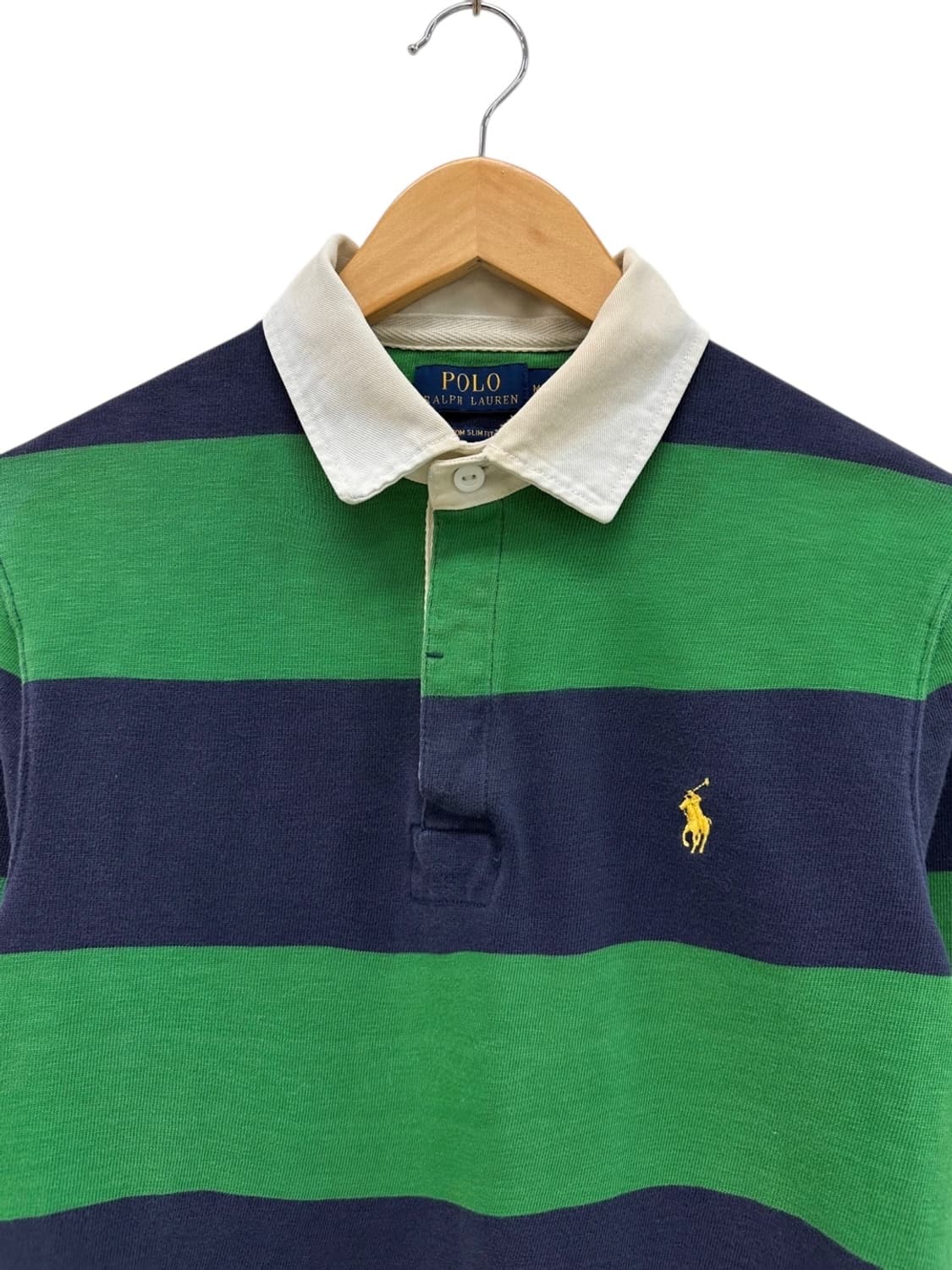폴로 럭비티 그린&네이비 (M) 상품이미지2