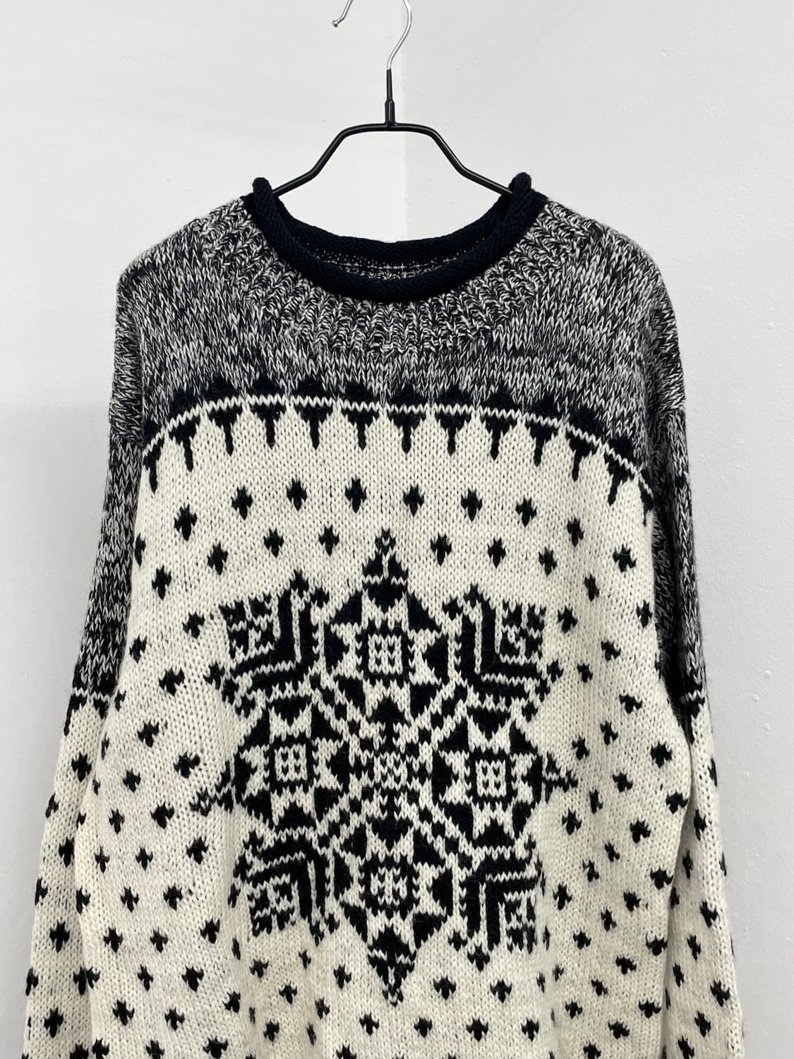 JPN 울 오레오 코위찬 니트 상품이미지6