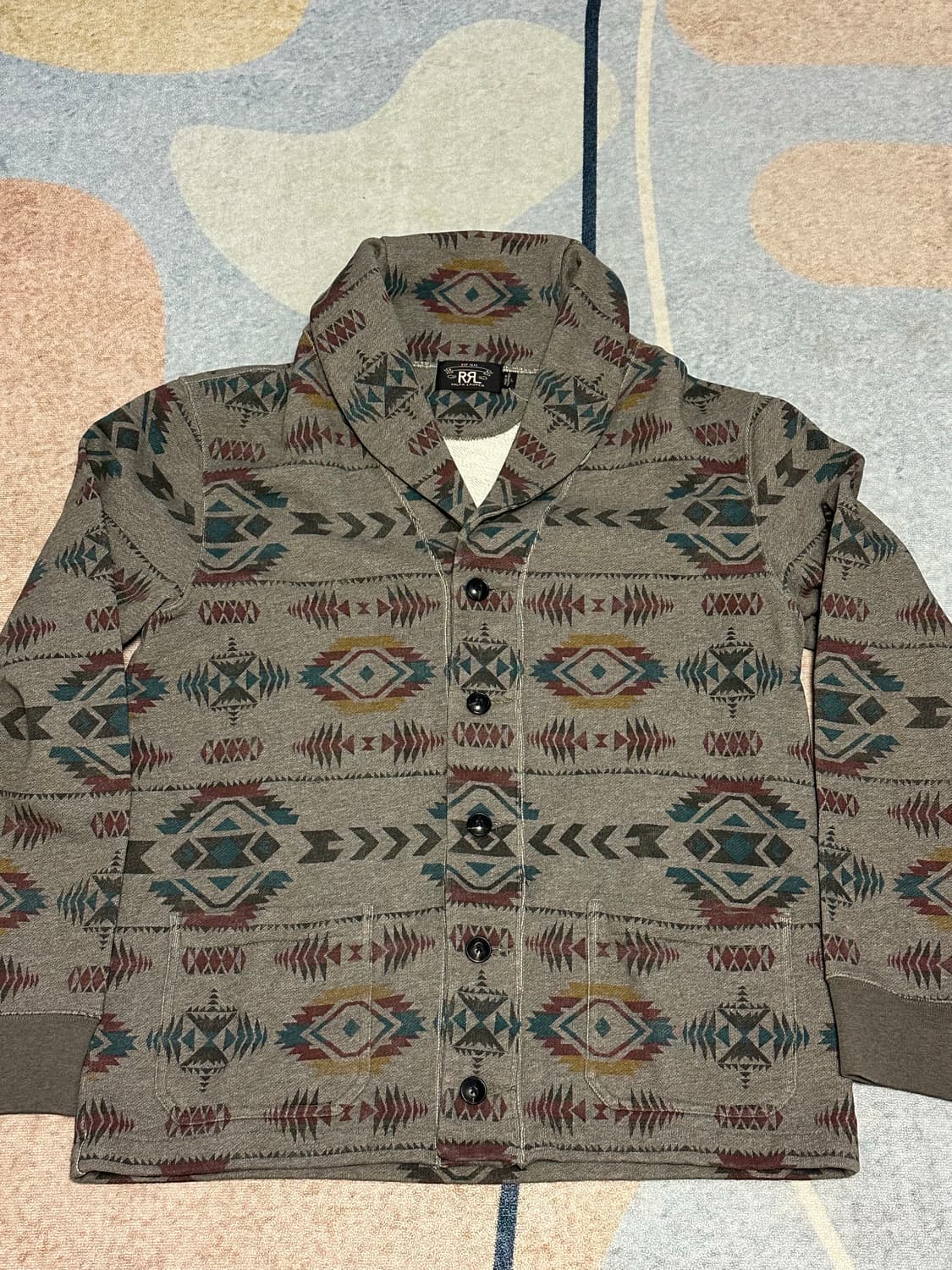 [L] RRL (더블알엘) Navajo (나바호) 패턴 가디건 상품이미지1