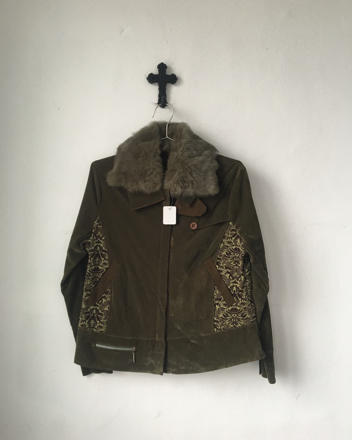 Fur collar point oriental mood jacket 상품이미지1