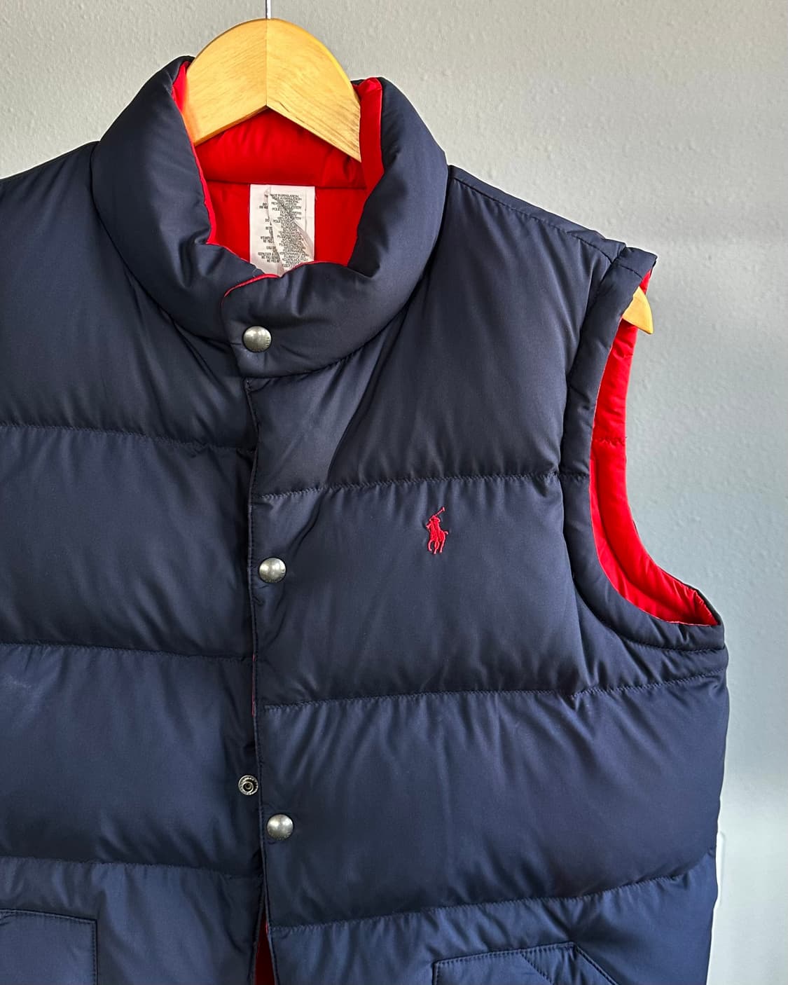 [L]폴로 랄프로렌 리버시블 다운 베스트 패딩 조끼 상품이미지3