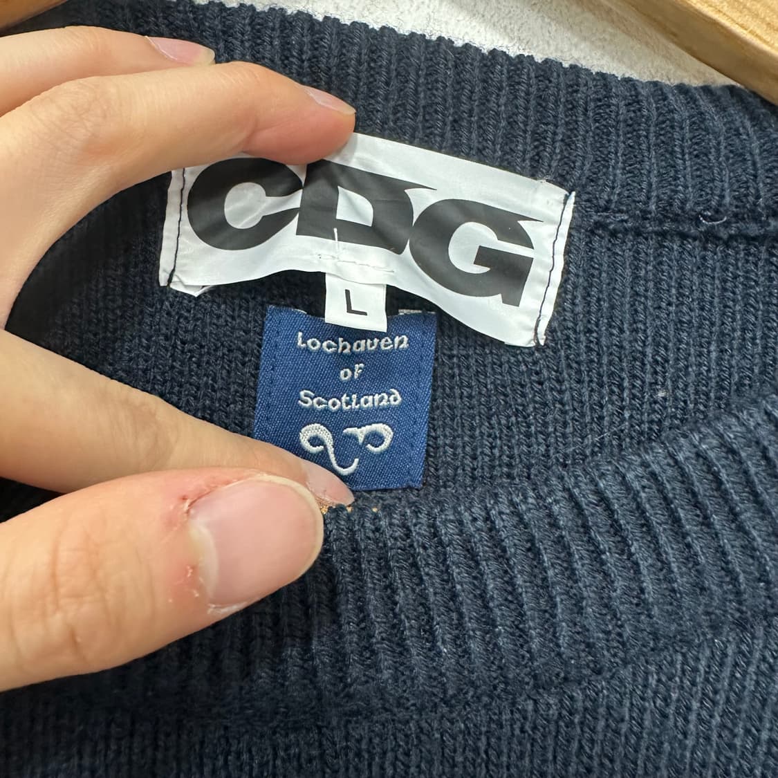 CDG 꼼데가르송 풀오버 니트 상품이미지3