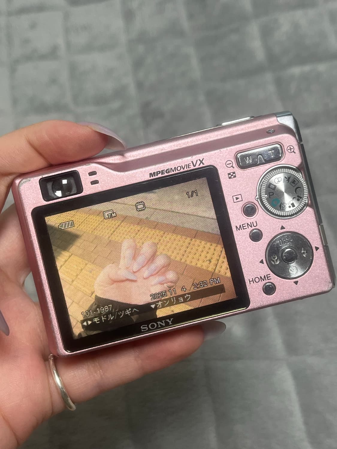 🌷 소니 사이버샷 DSC-W80 핑크 디지털카메라 🌷 상품이미지4