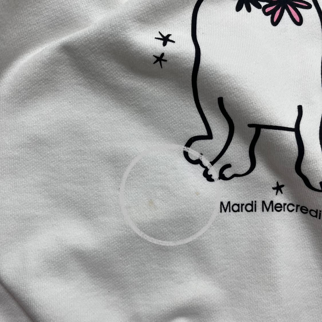 25FW 마르디메크르디 강아지 맨투맨 상품이미지7