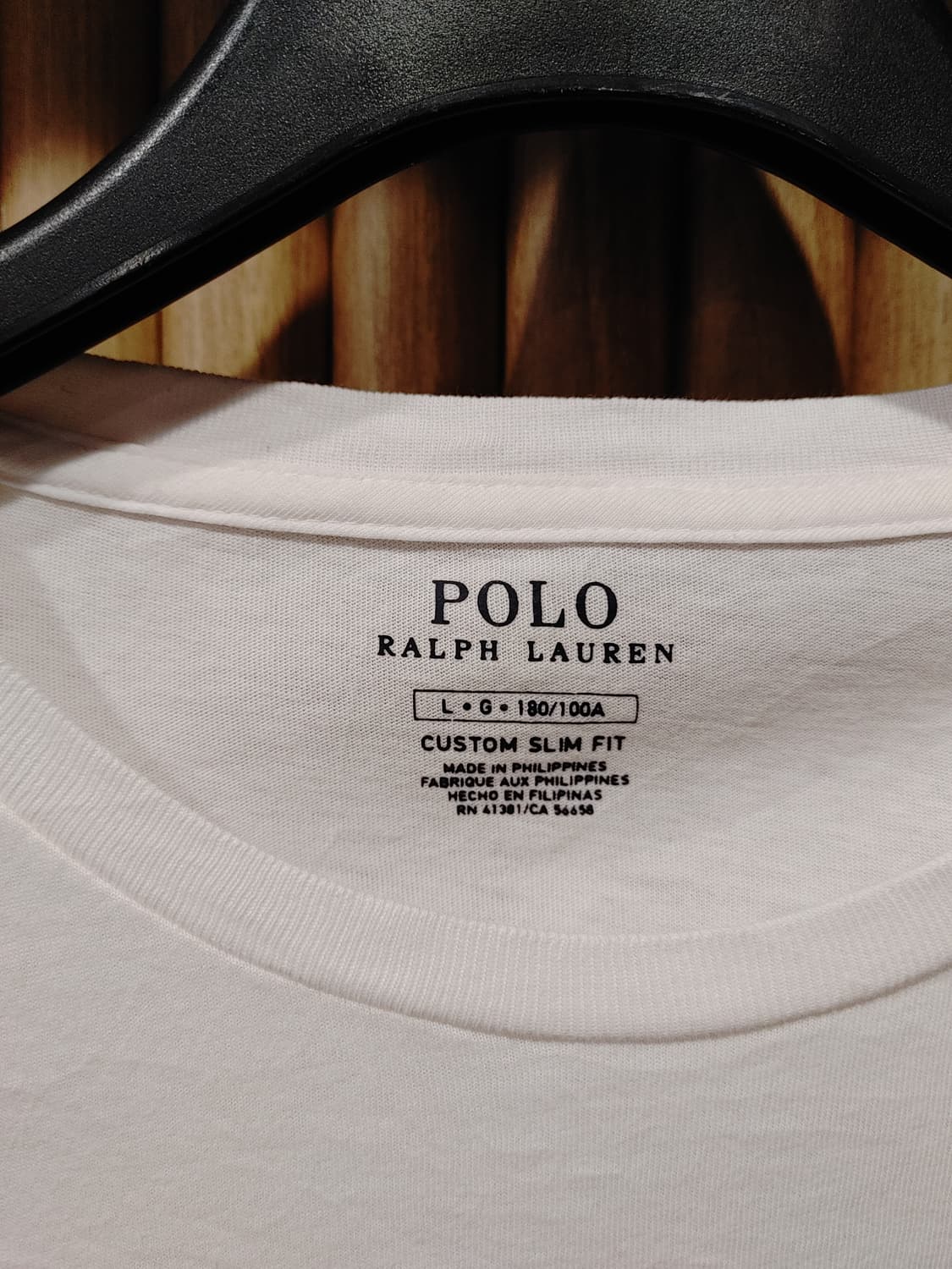 무배) 폴로 랄프로렌 네이비 프린팅 긴팔 티셔츠 - L 상품이미지4