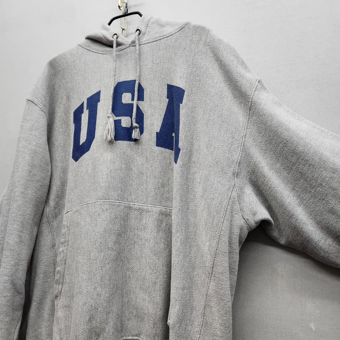 올드스쿨 챔피온 리버스위브 USA 후드티 2XL 상품이미지2