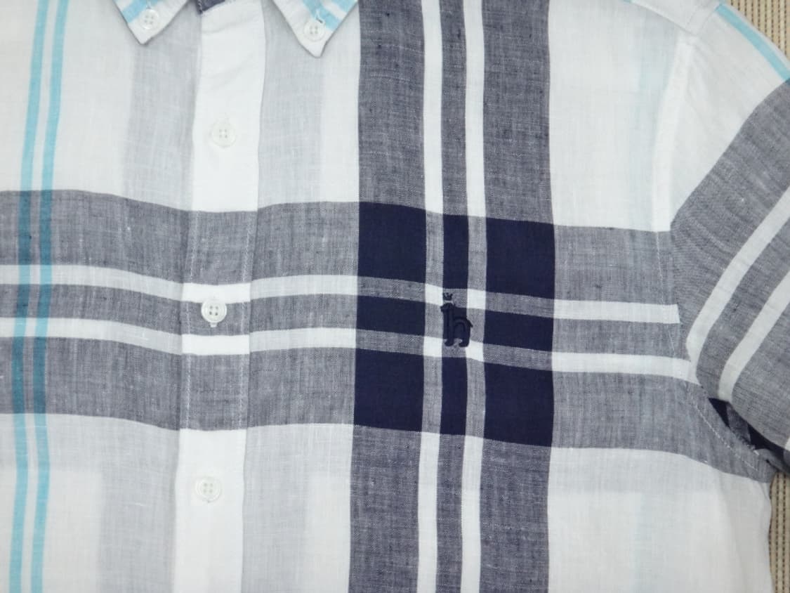 (100) HAZZYS 헤지스 린넨 하절기 남성 긴팔 셔츠 상품이미지4