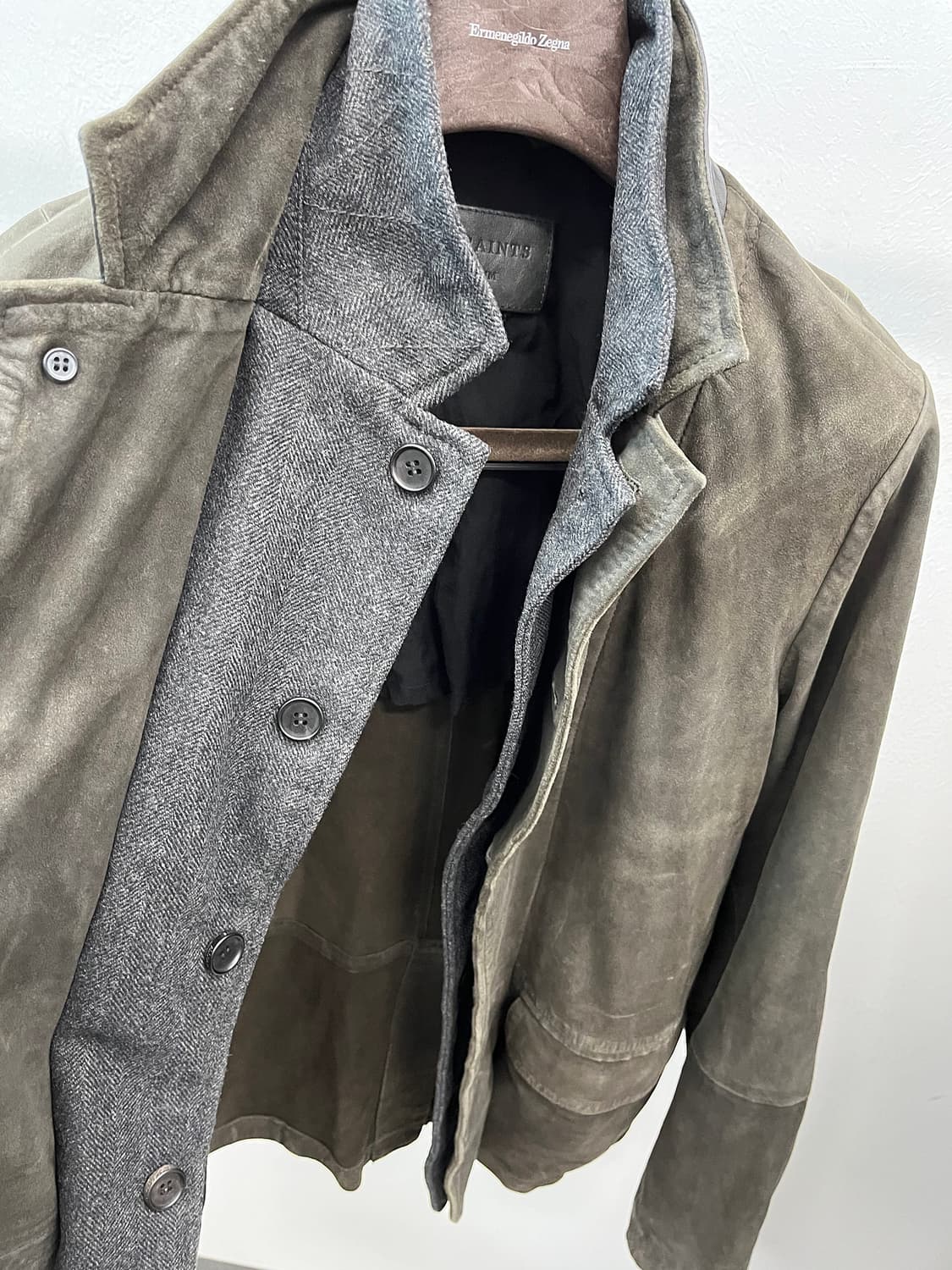 100) 올세인츠 스웨이드 블레이져  상품이미지9