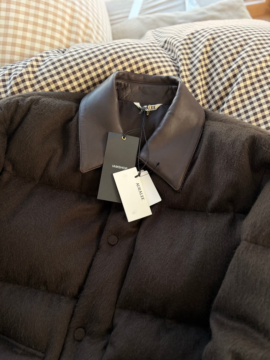 오라리 / 25aw 베이비카멜 다운 패딩 / 5 상품이미지1