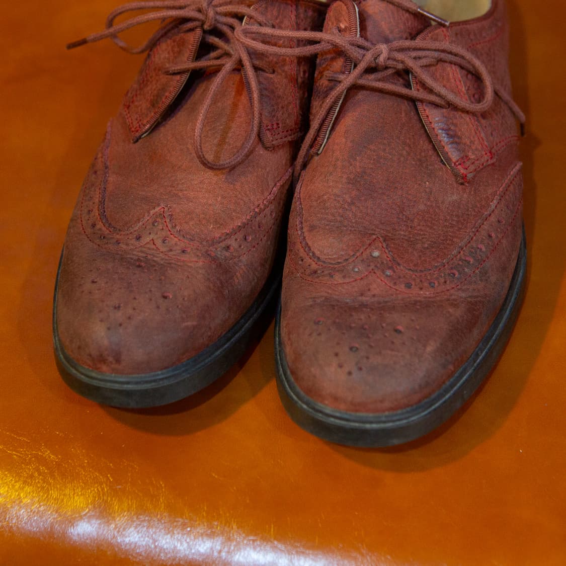 폴로 랄프로렌 윙팁 브로그 슈즈 상품이미지3