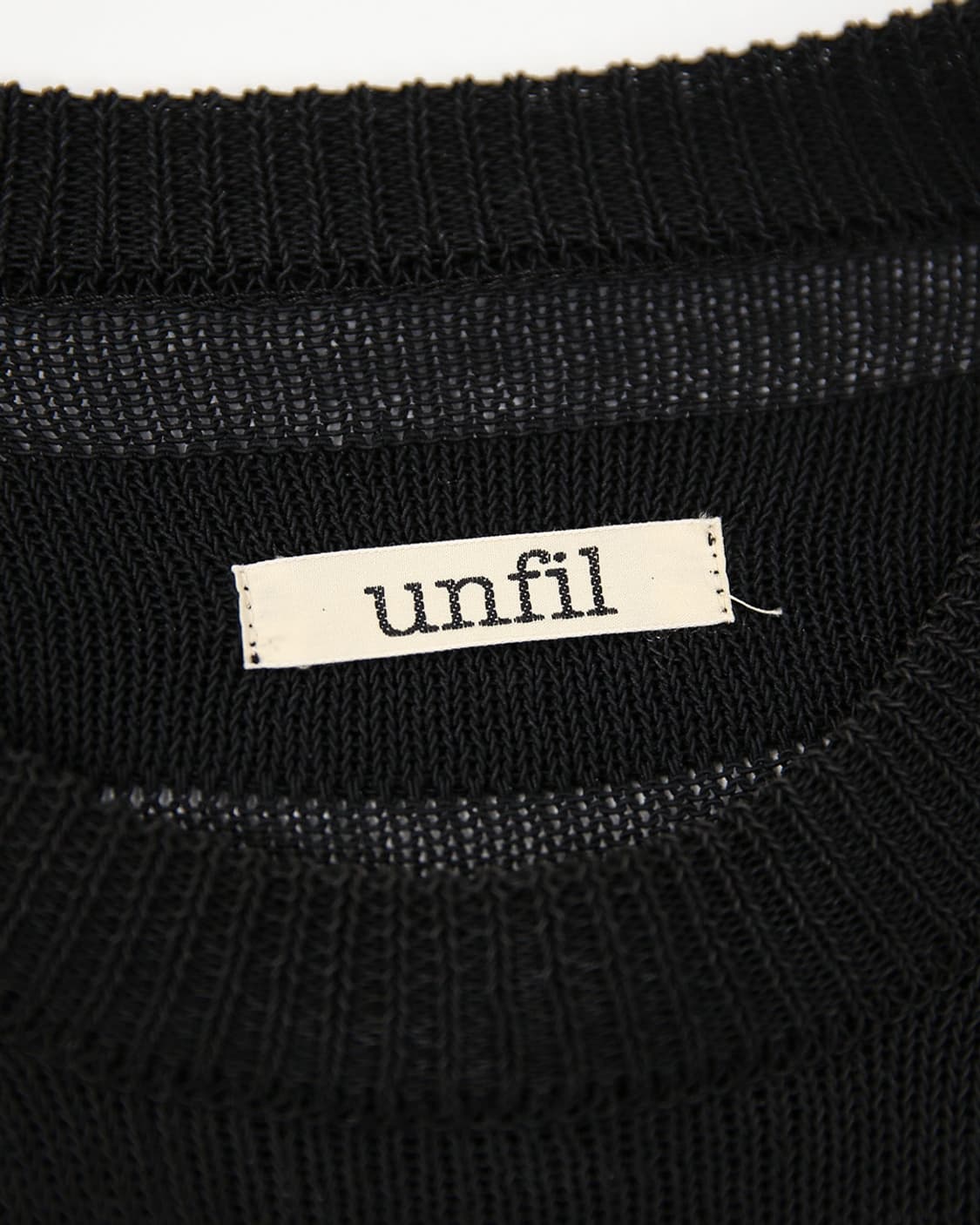 unfil Organic Cotton Coiled-yarn Knit 상품이미지5