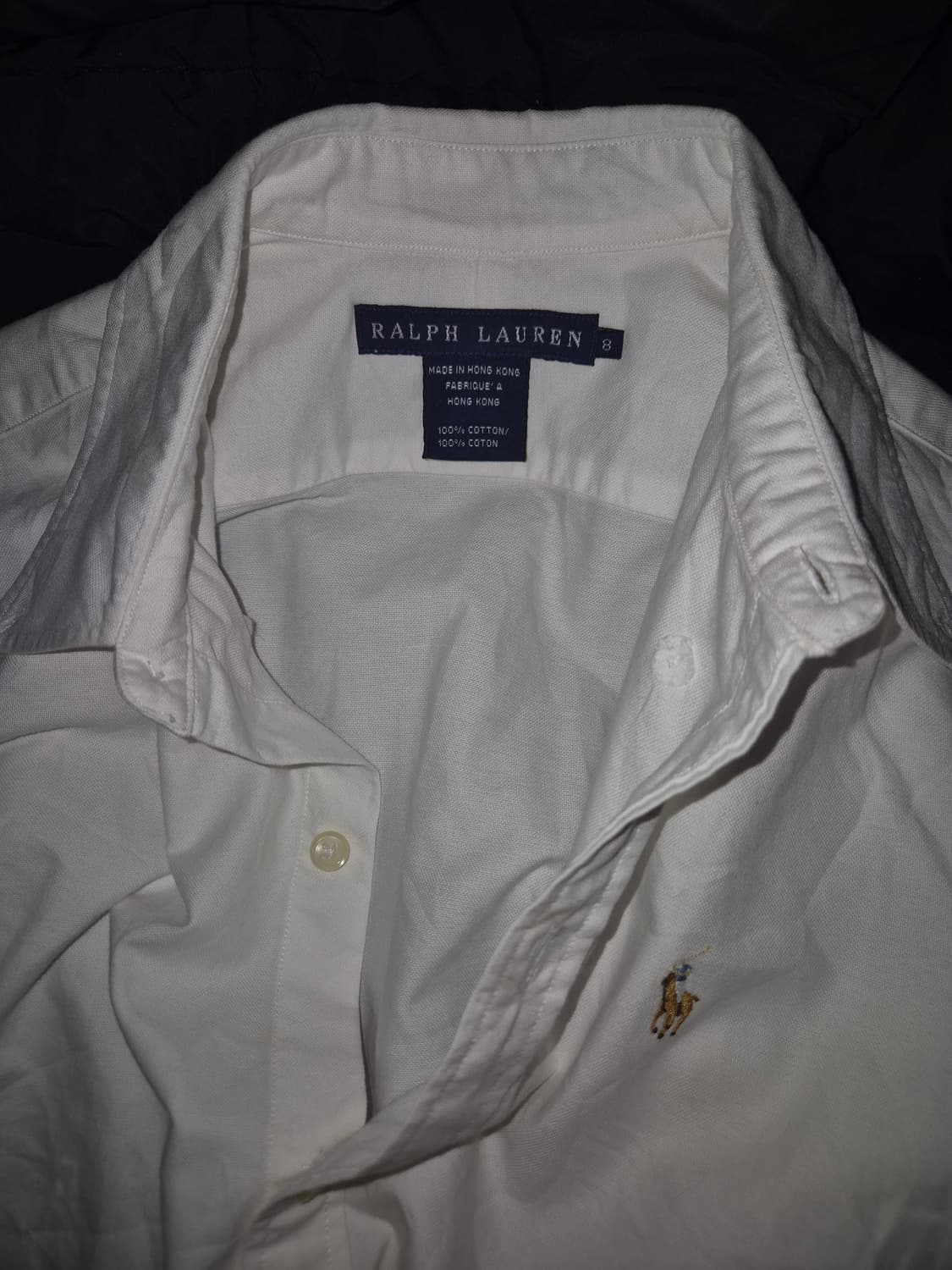 폴로 랄프로렌 화이트 셔츠 상품이미지5