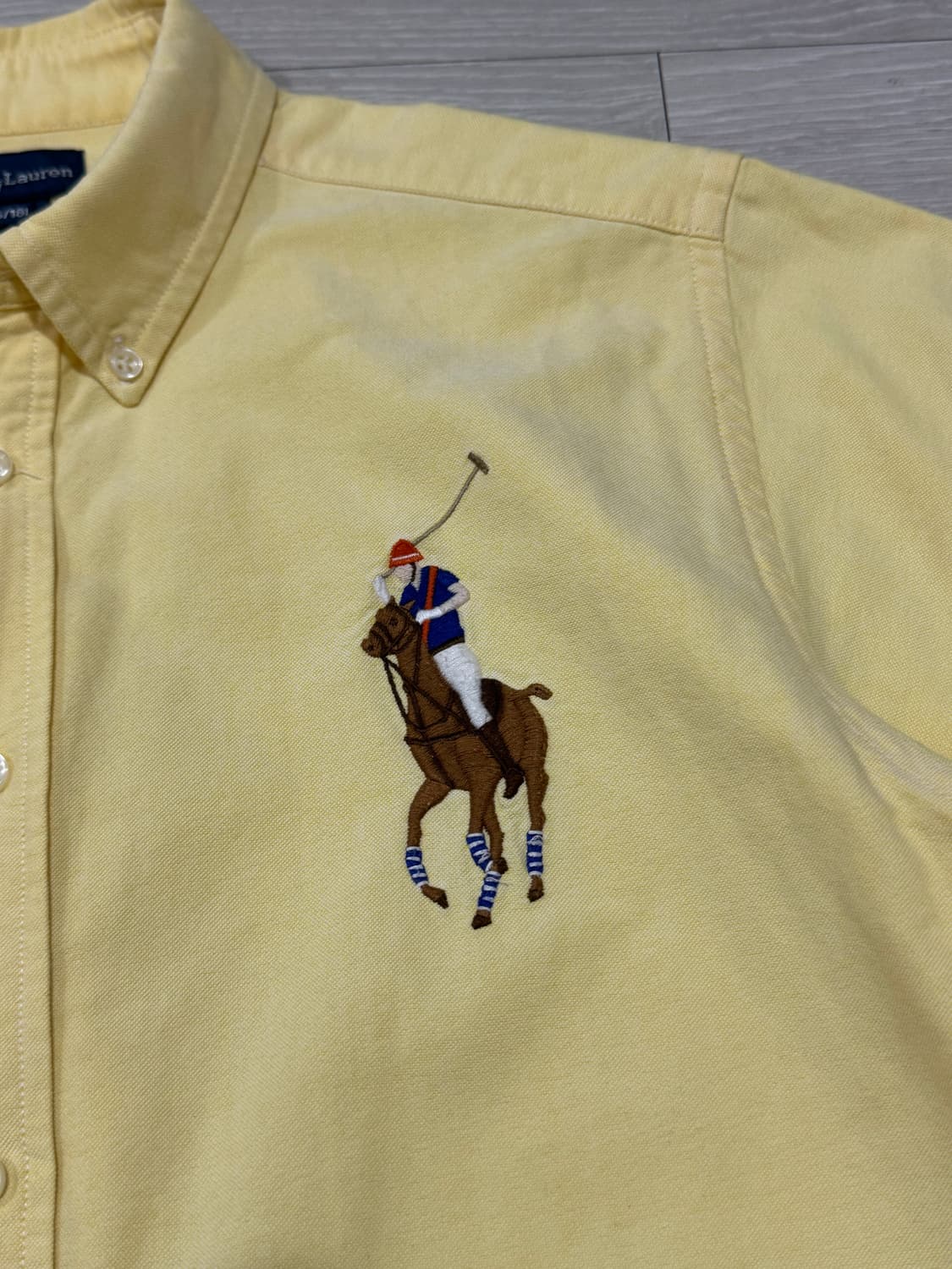 폴로 랄프로렌 빅포니 셔츠 L (16-18) 상품이미지3