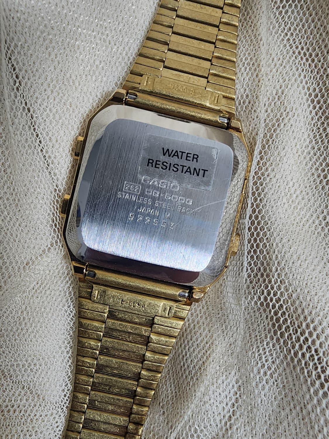 카시오 데이터뱅크 DB-500G 빈티지 시계 상품이미지2