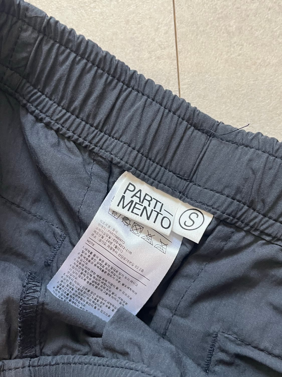 파르티멘토 미디 파라슈츠 네이비 S 상품이미지3