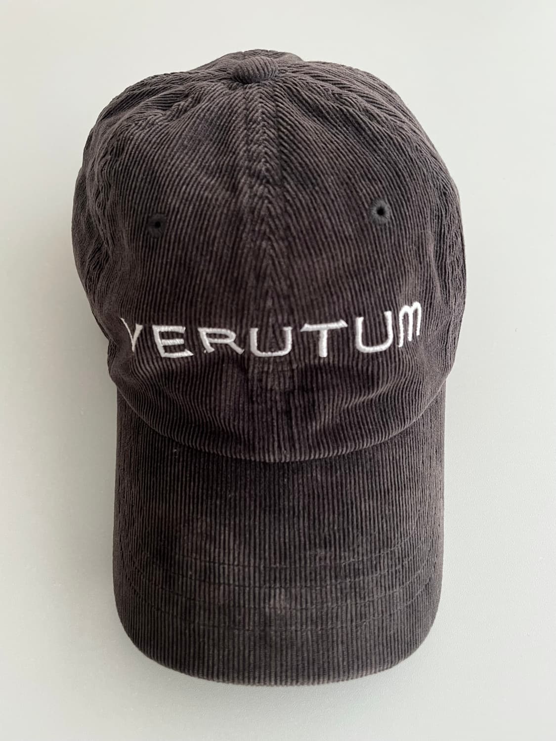 F) 베루툼 VERUTUM 아이비리그 코듀로이 볼캡 상품이미지3