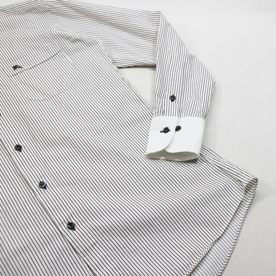 버버리 스트라이프 셔츠 (남성용 90-95) 상품이미지5