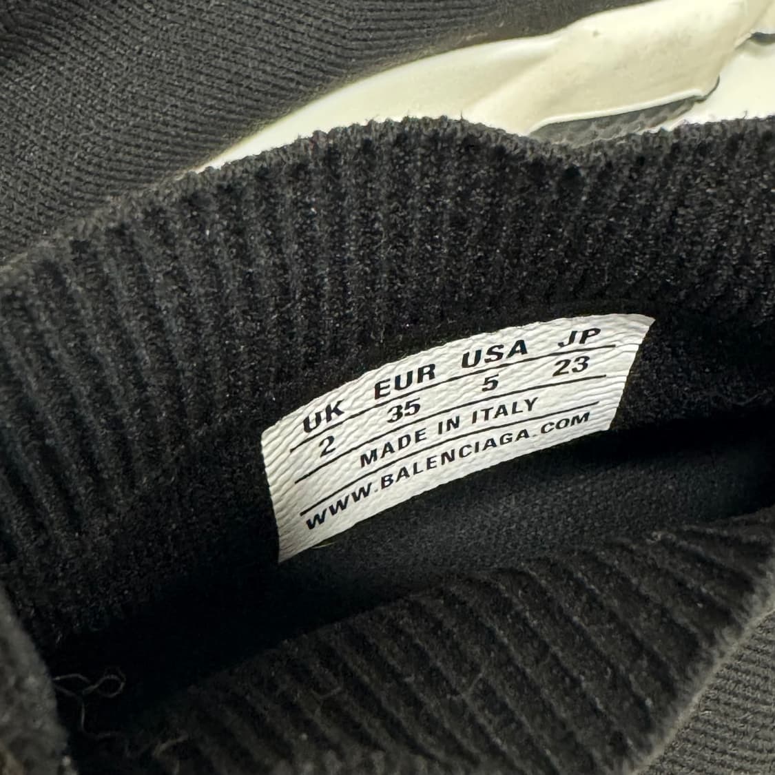 발렌시아가 스피드러너 블랙 35(230) 상품이미지4