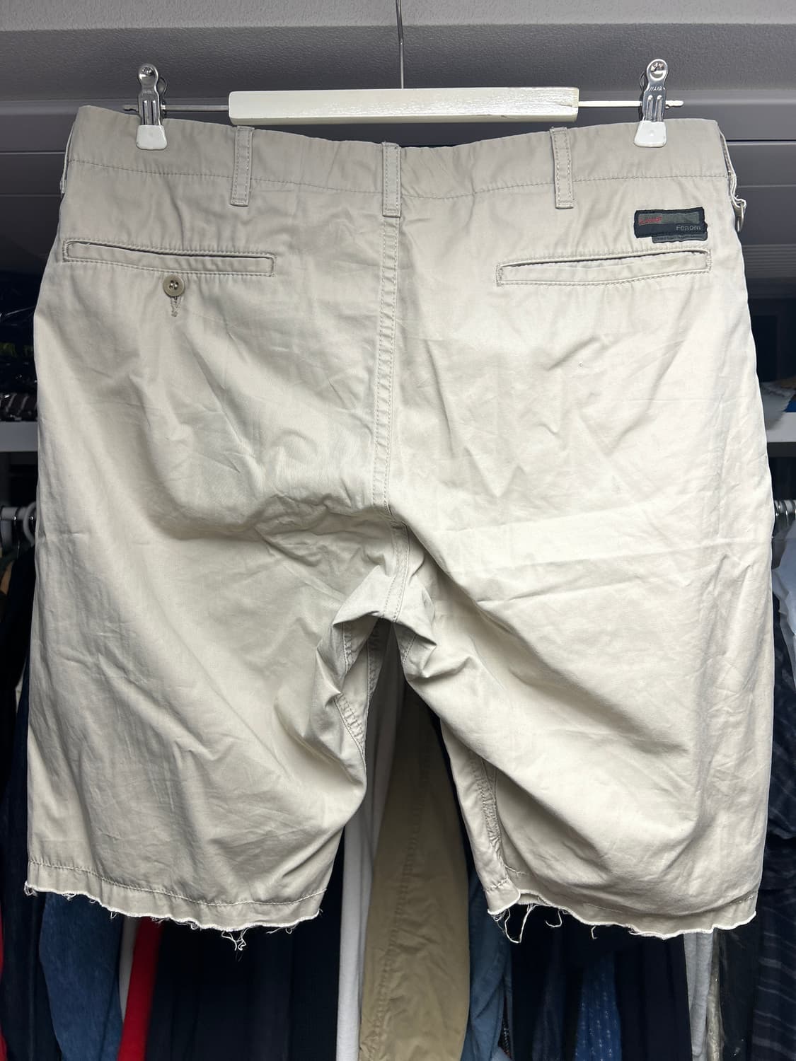 후지와라 히로시 x 리바이스 페놈 베이지 쇼츠 L 상품이미지5