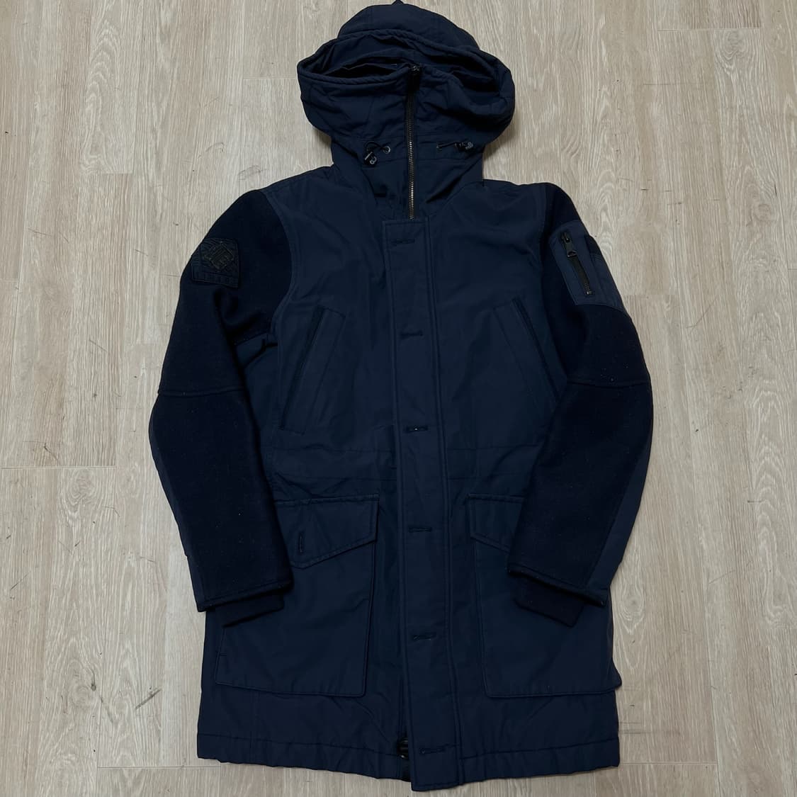 MLB 여성 후드 롱 점퍼 XS/85  상품이미지1