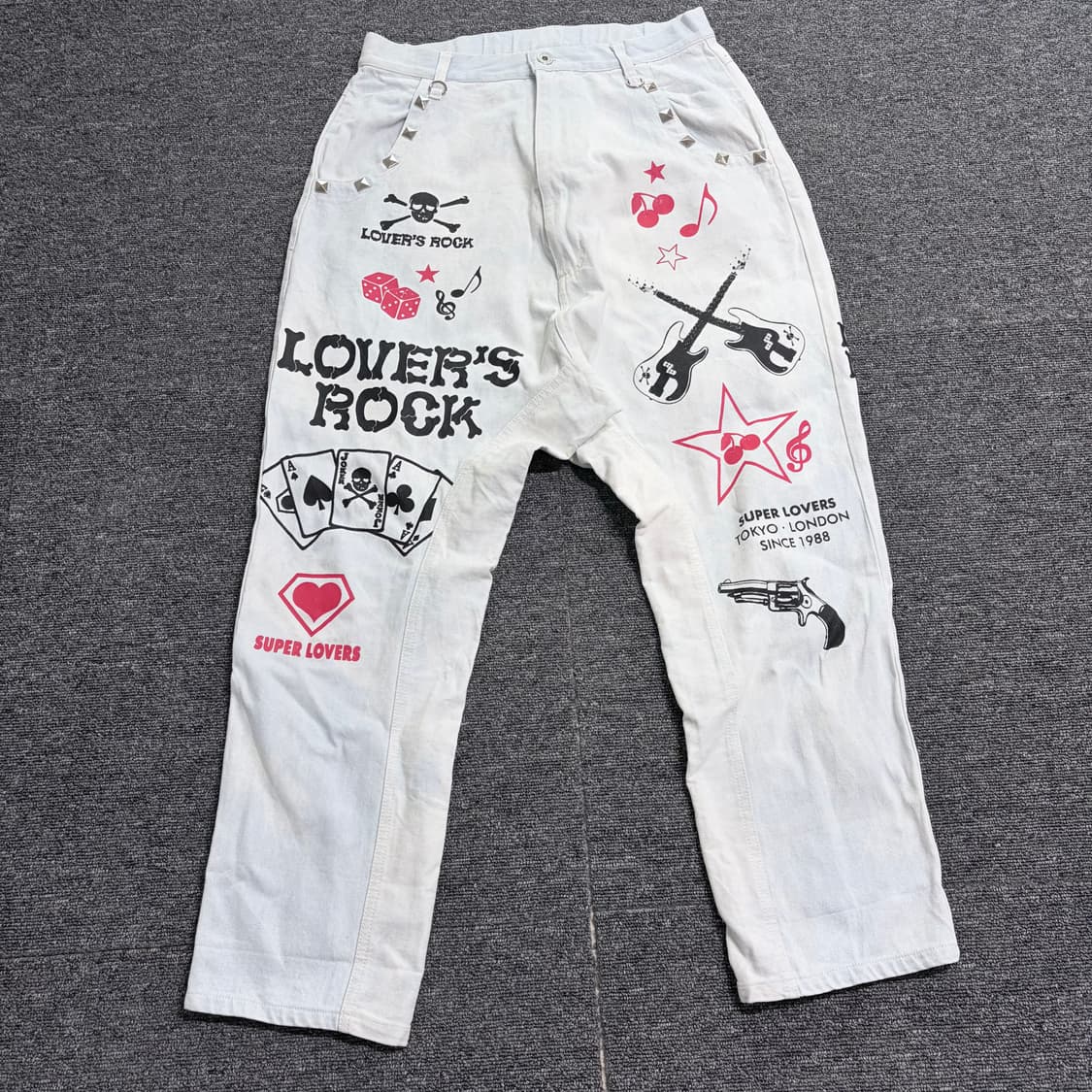 슈퍼러버스 러버스 록 데님 팬츠 상품이미지1