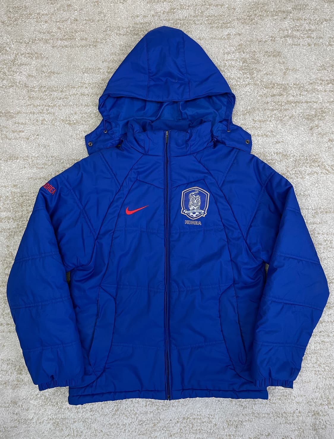 [M] 00s 나이키 대한민국 축구 국가대표 패딩 자켓 NIKE 상품이미지1