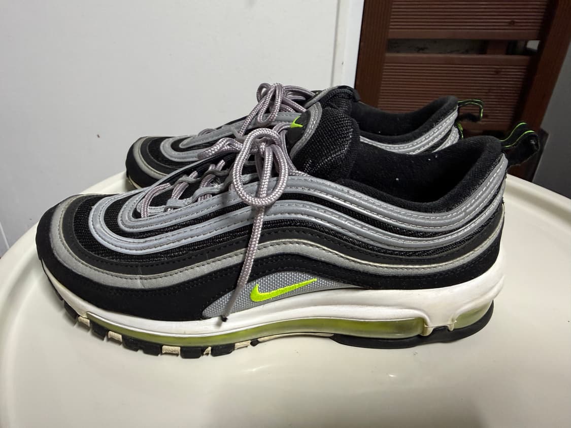 나이키 에어맥스 97 아시아 블랙/회색 260 상품이미지3