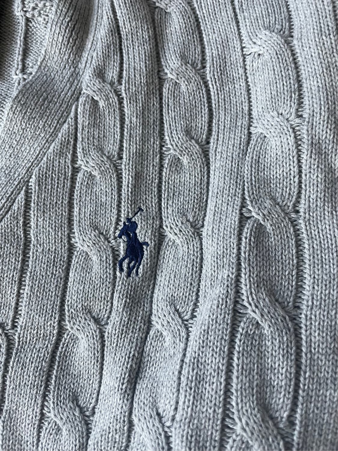 [새상품] 폴로 랄프로렌 코튼 케이블 니트 가디건 상품이미지2