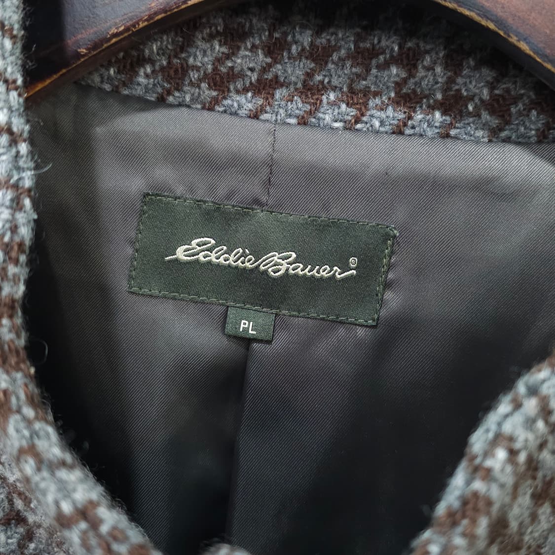 에디바우어 하운드투스 체크 자켓- 우먼L 상품이미지6