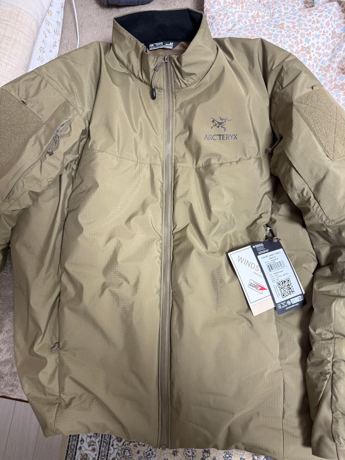 아크테릭스 프로 콜드 WX 자켓 LT Gen2.1 (크로코다일) S 상품이미지2