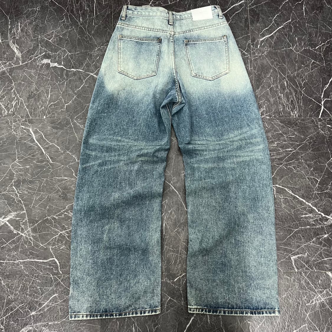 DNSR 와이드 워시드 데님 팬츠 상품이미지5