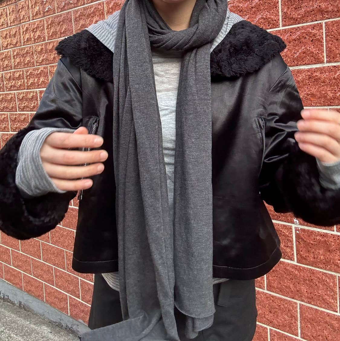 앤클라인 퍼트리밍자켓 상품이미지2