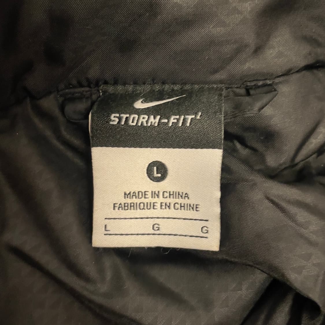 나이키 자수로고 블랙 패딩 자켓  상품이미지7