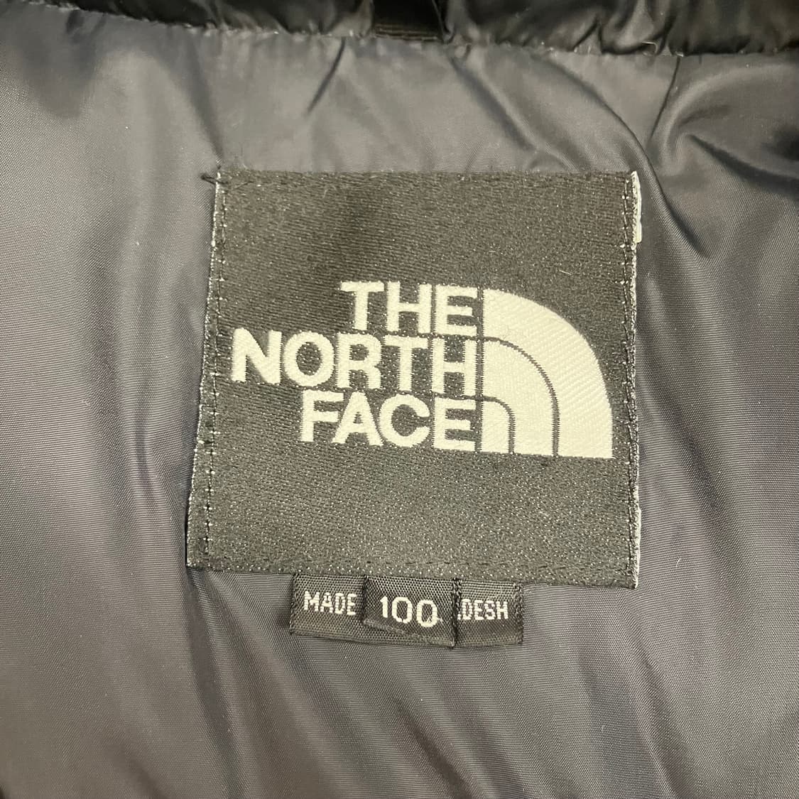 N39 노스페이스 구형 눕시 패딩 700 검회 그레이 방글라데시 상품이미지3