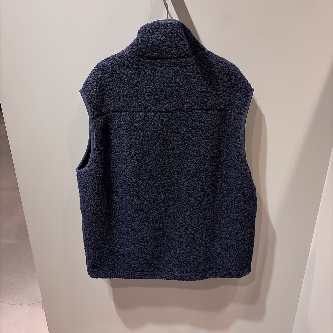 (정품/새상품) Drake's 드레익스 네이비 부클 울 플리스 베스트 상품이미지3