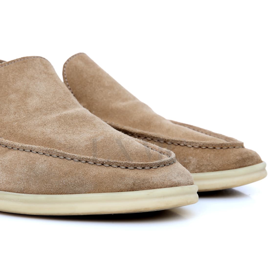 로로피아나 썸머워크 로퍼 스웨이드 라이트 우드스모크 FAE8124 상품이미지6