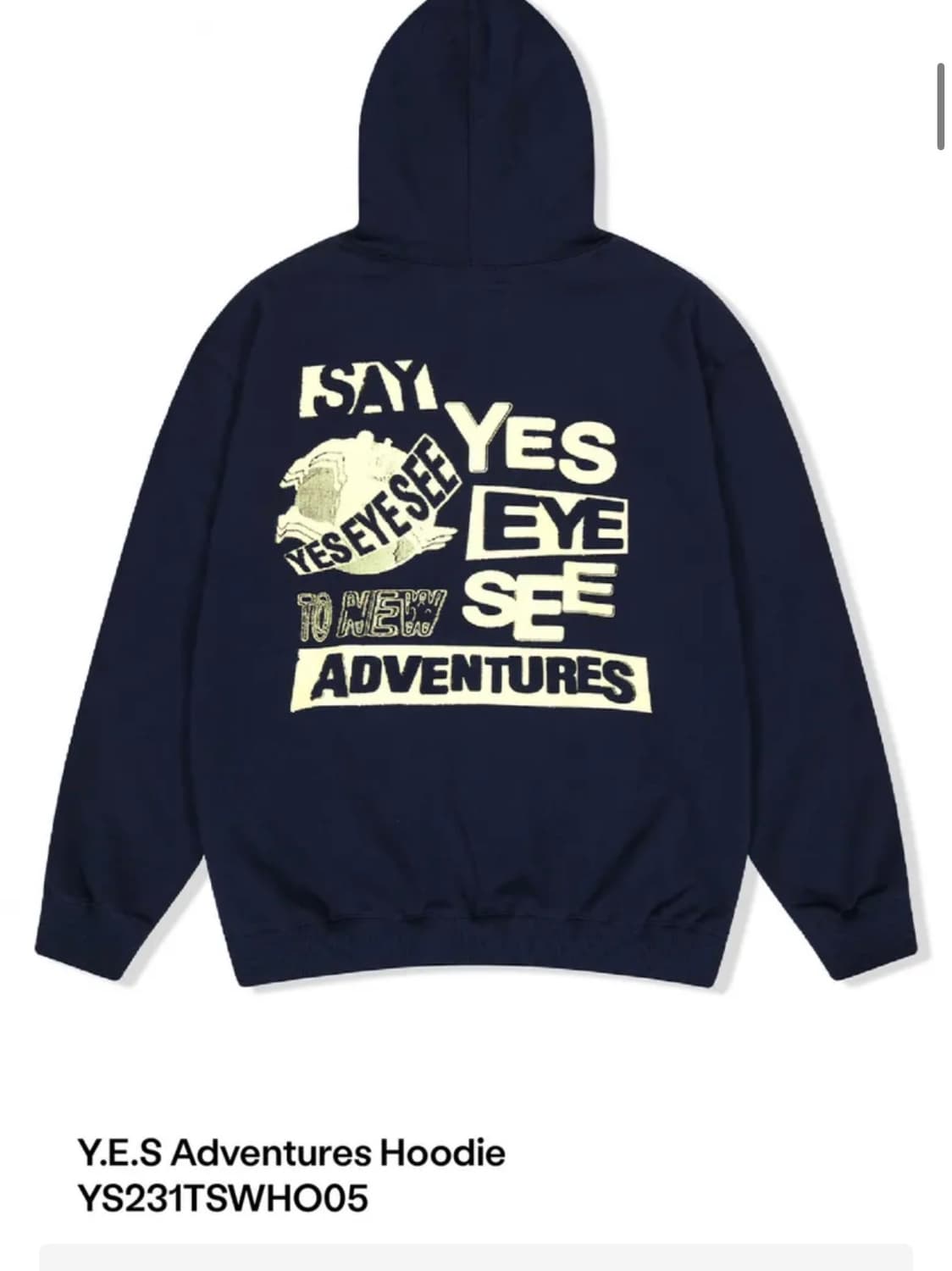 예스아이씨 후드티 M 상품이미지2