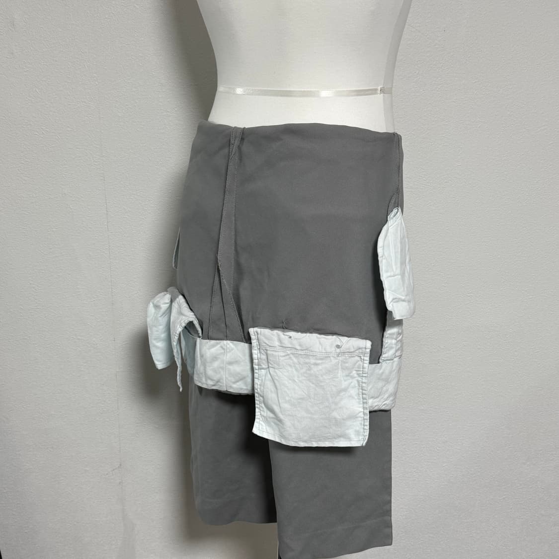 24ss 꼼데가르송 옴므플러스 회색 셋업 반바지 m 상품이미지2
