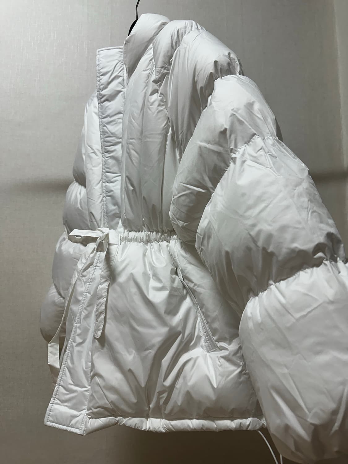 (새상품) 빅토리아 화이트 하프패딩(착샷있음) 상품이미지2