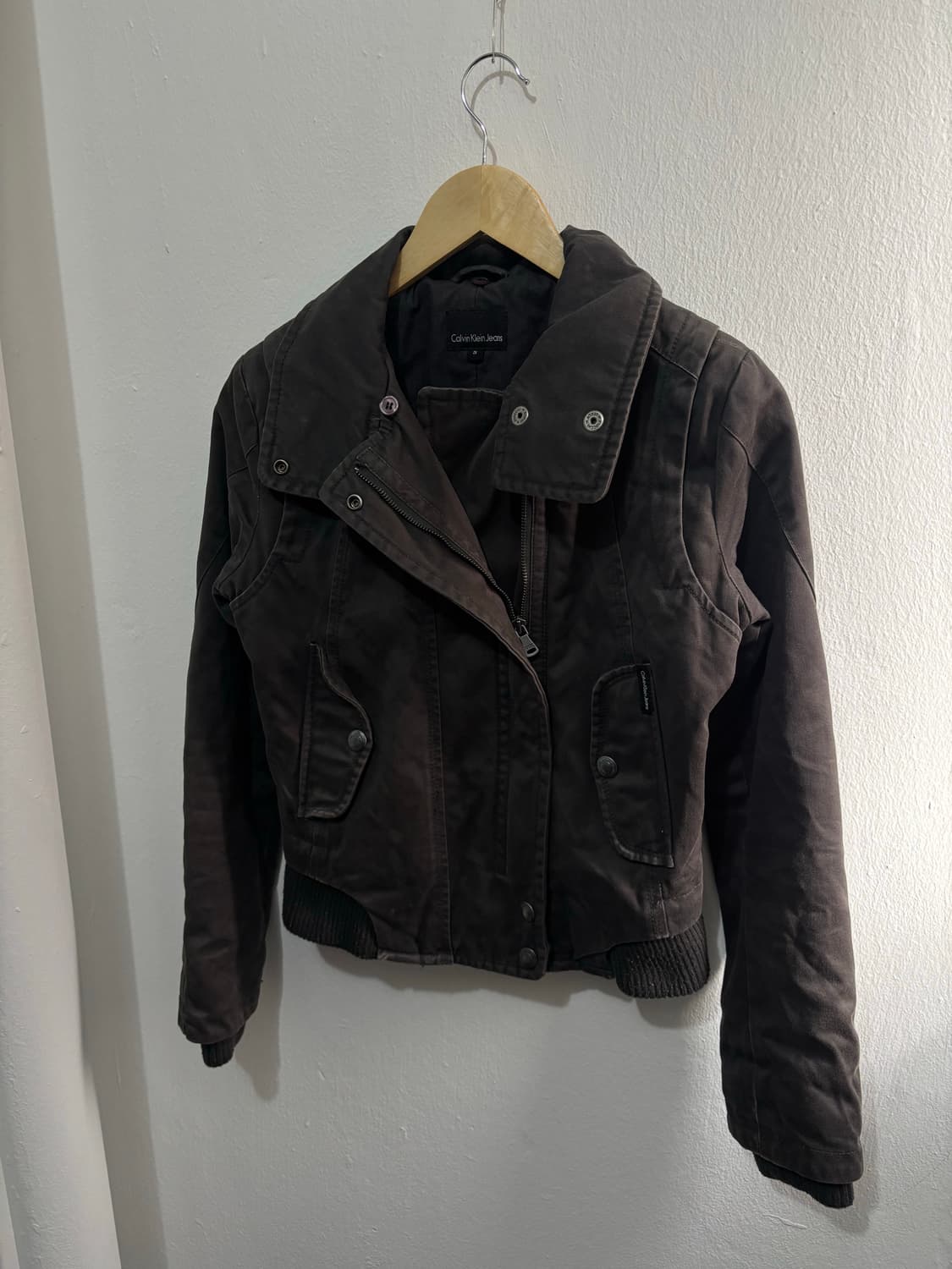 Calvin klein Jeans Crop Jacket 상품이미지4