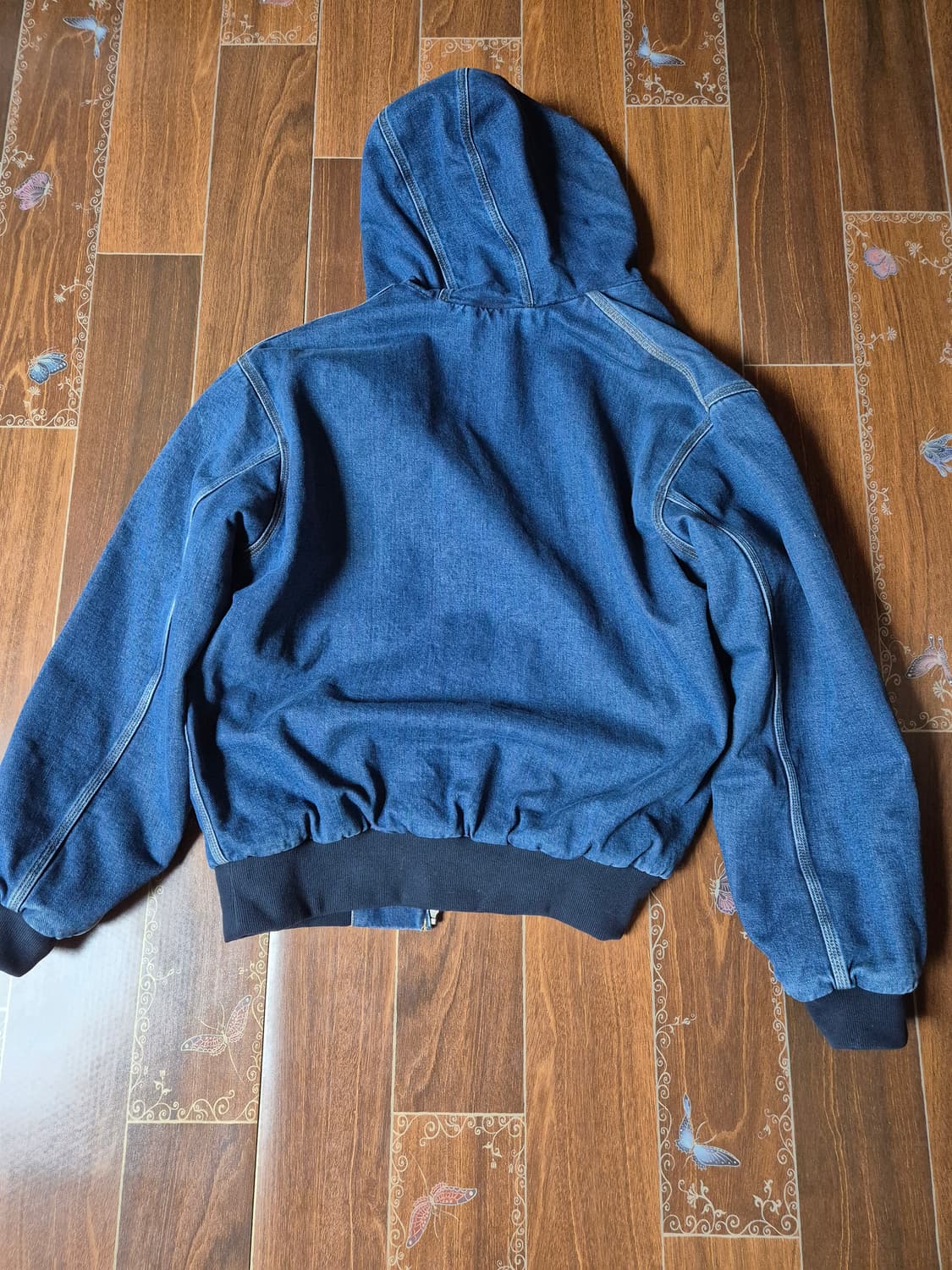 칼하트윕 액티브 자켓 L 블루 스톤 워시드 상품이미지2