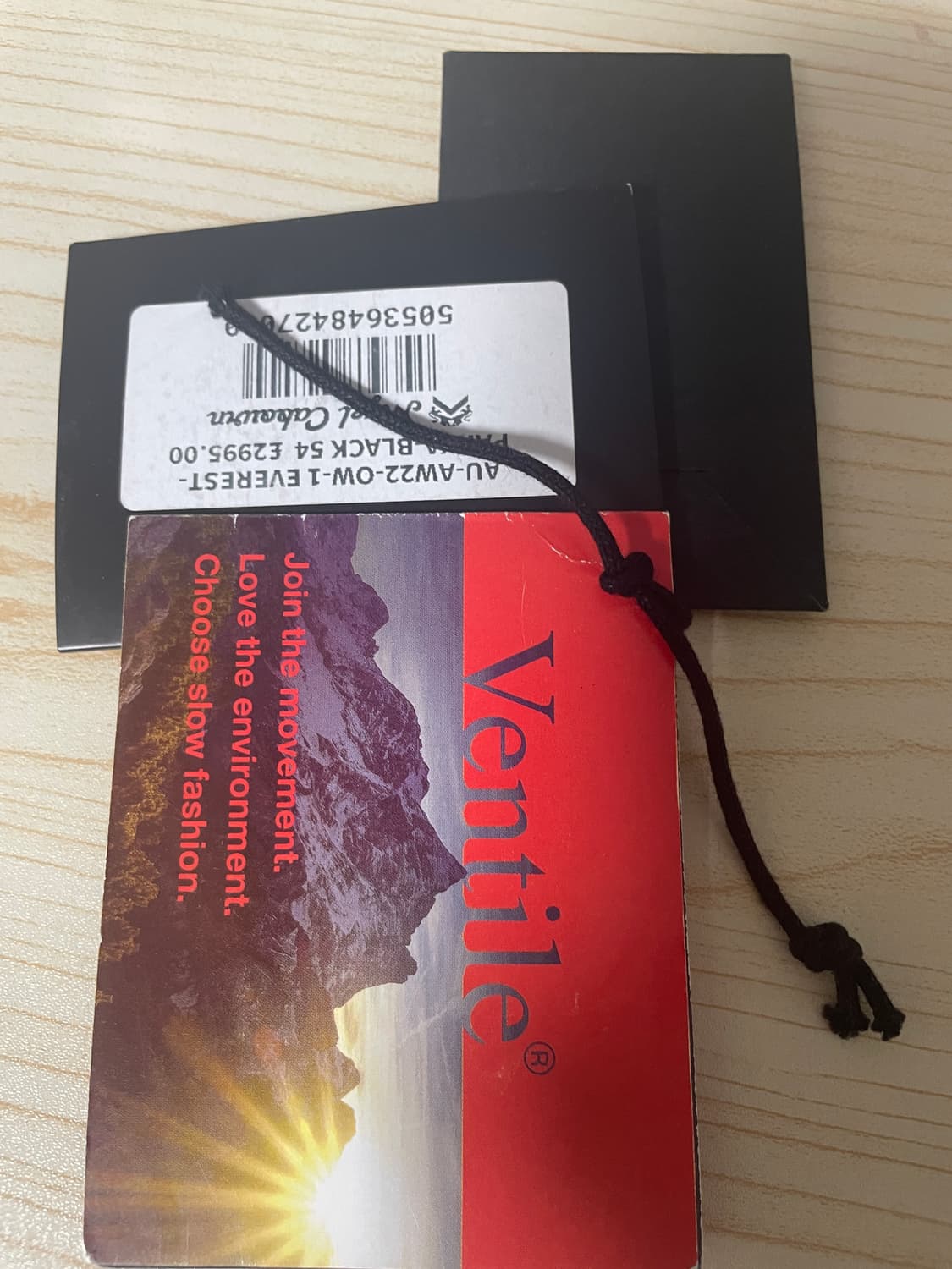 나이젤카본 에베레스트 파카 패딩 블랙 오렌지 54 사이즈 상품이미지2