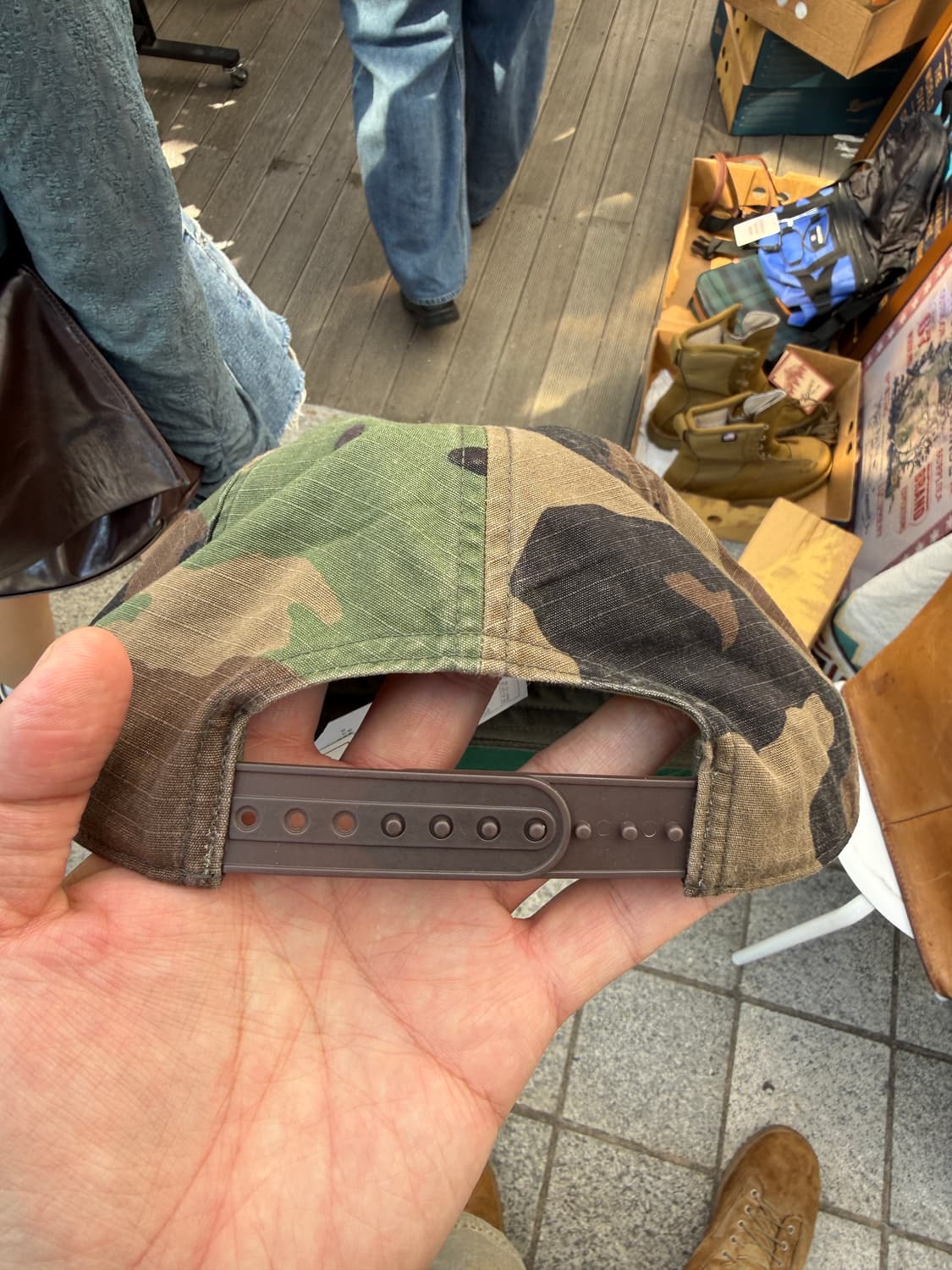 Rrl 카모 볼캡 os 상품이미지3