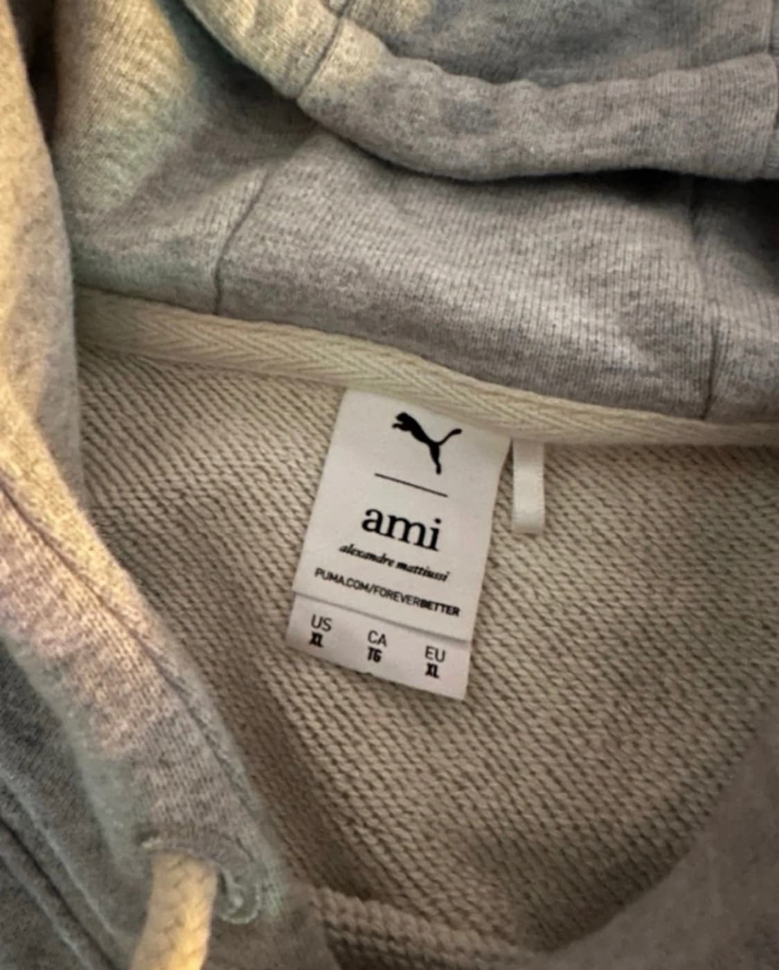 푸마 아미 후드티 XL 상품이미지2