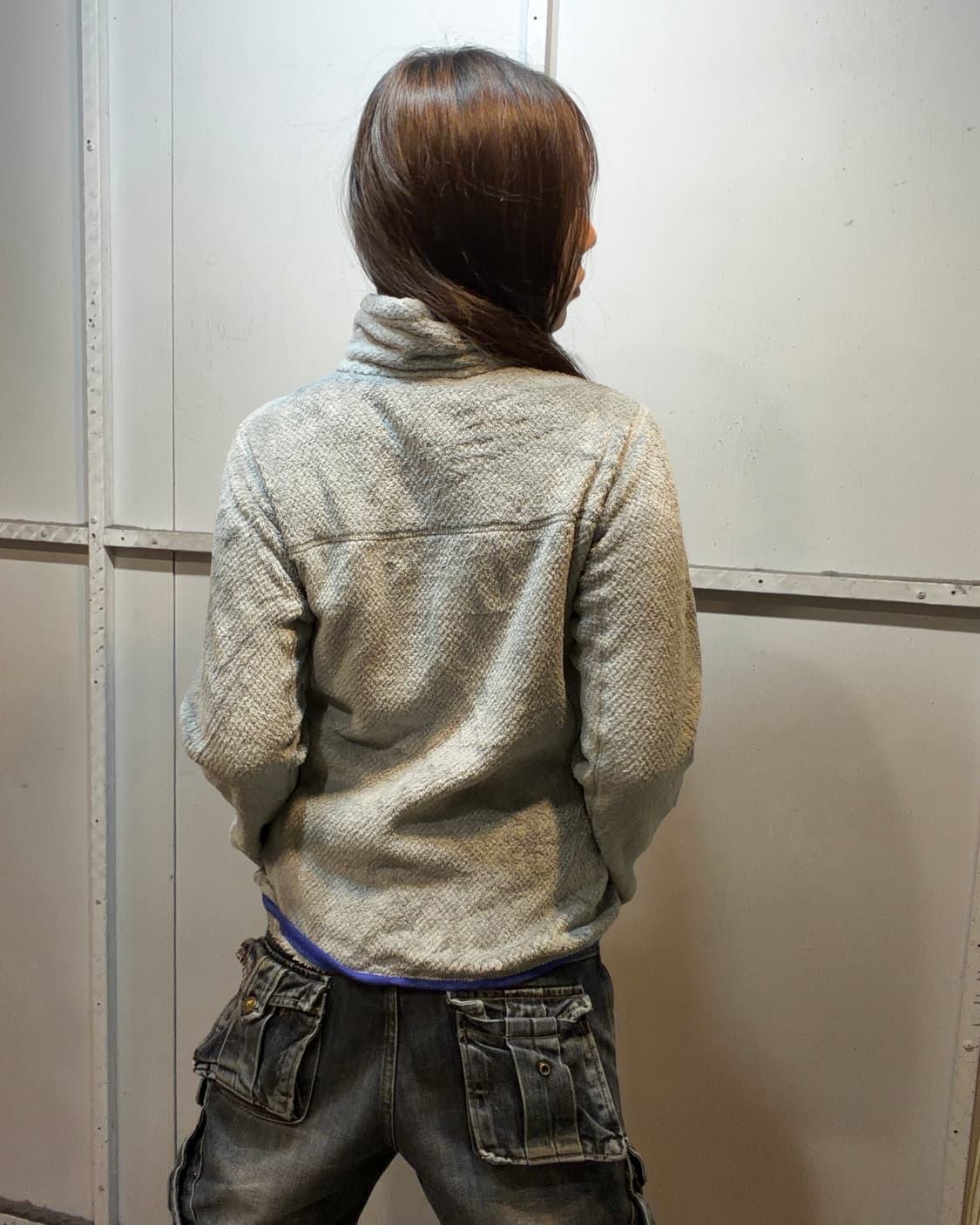 90s PATAGONIA synchilla gray fleece  상품이미지2