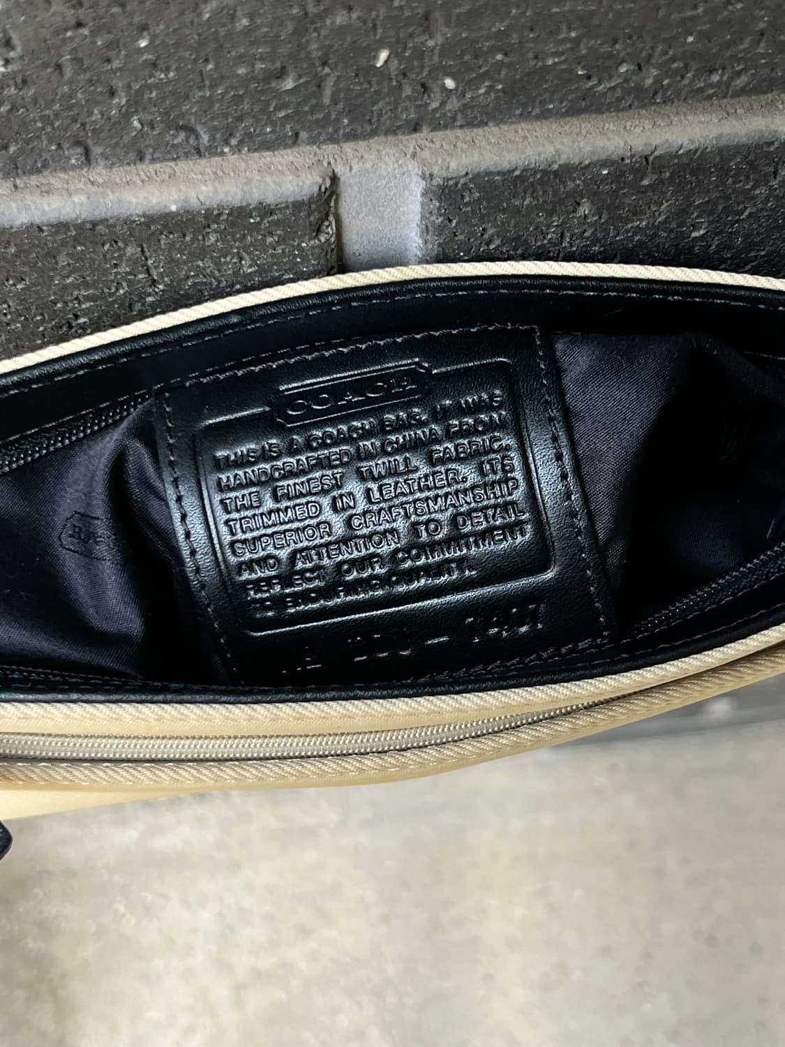 00s Coach 코치 캔버스 트윌 백 상품이미지6