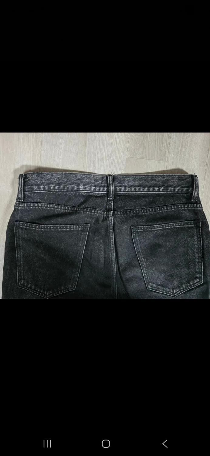 (한섬) 타임 옴므 남자 흑청바지.   싸이즈 30  
 상품이미지3